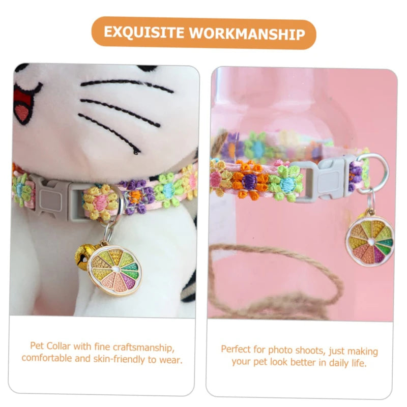Pet Collar With Bell Cartoon