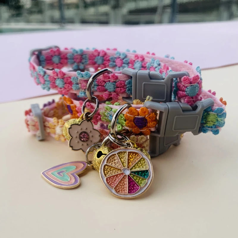 Pet Collar With Bell Cartoon