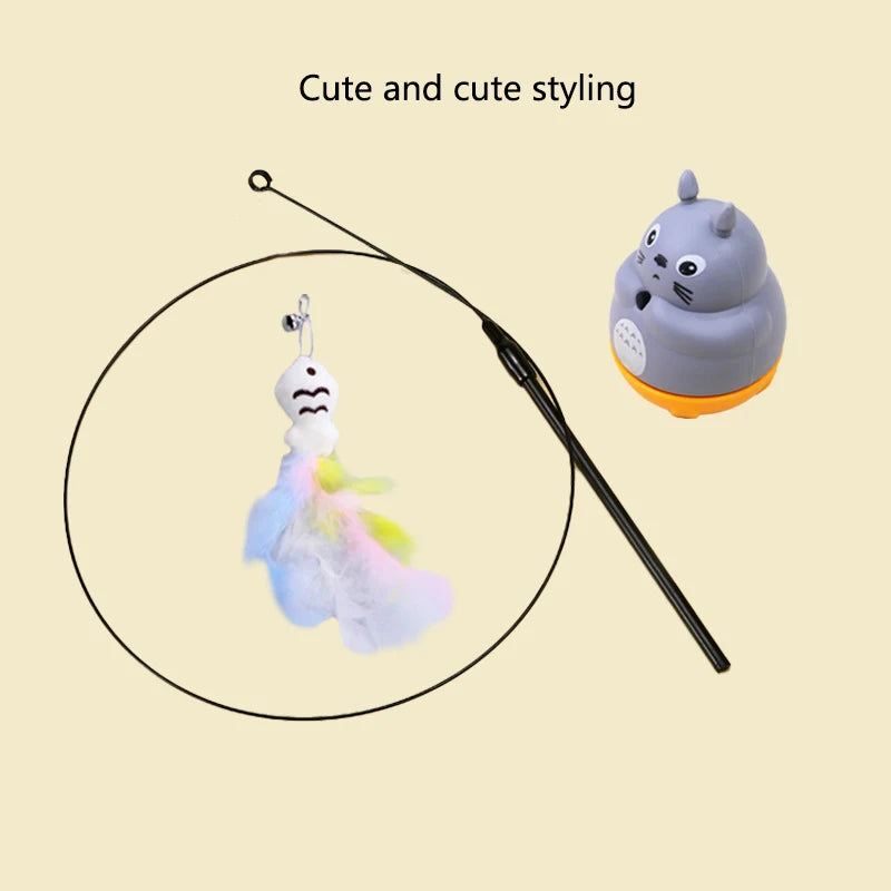 Cat funny cat stick