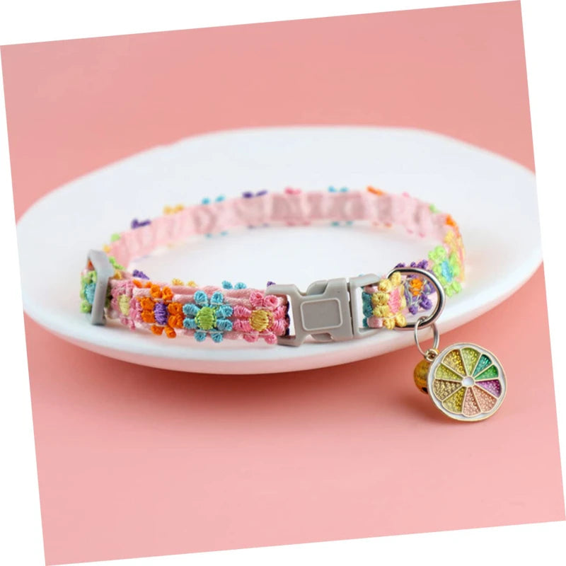 Pet Collar With Bell Cartoon