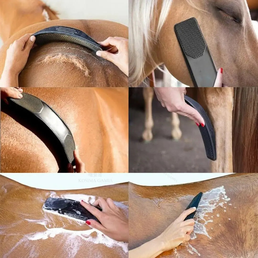 Horse Brushes Massage Cleaning Brush