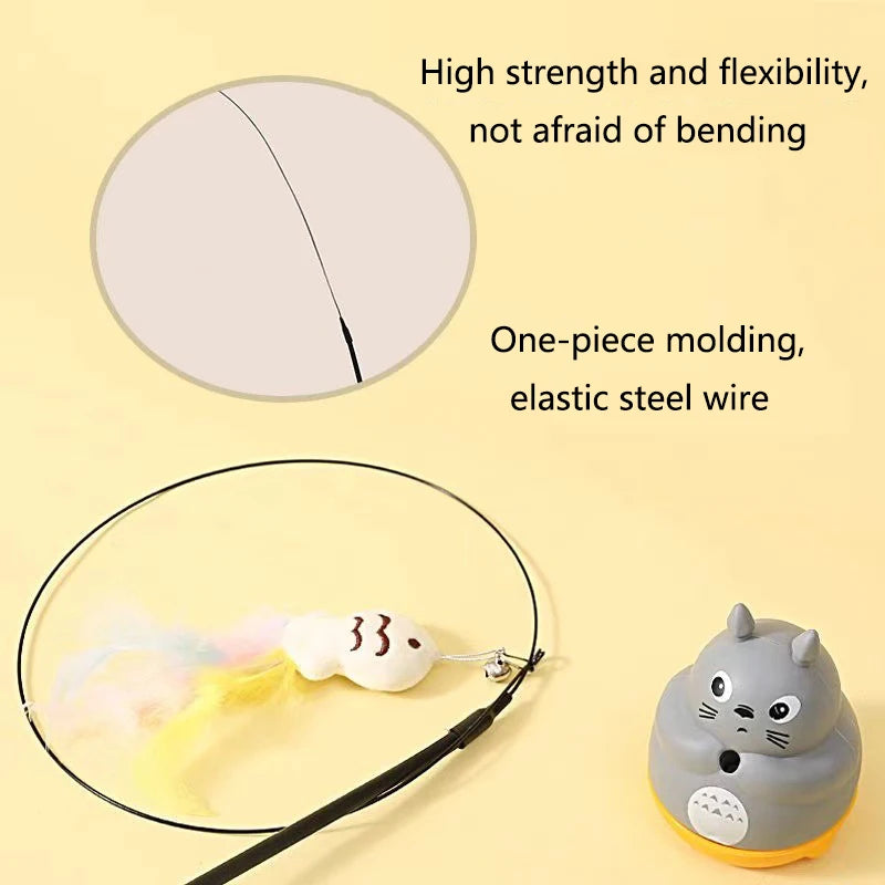 Cat funny cat stick
