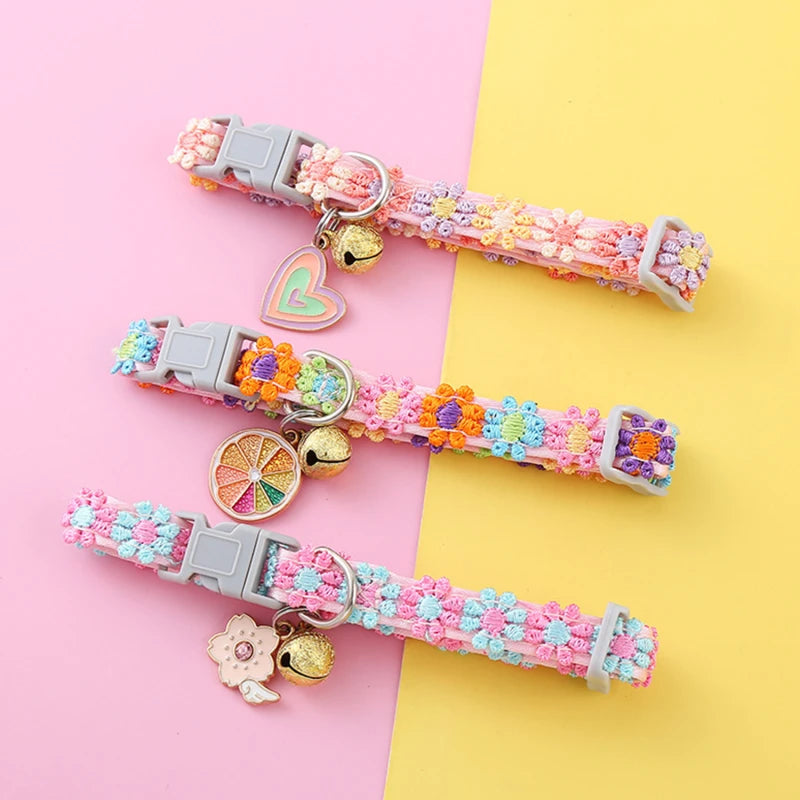 Pet Collar With Bell Cartoon