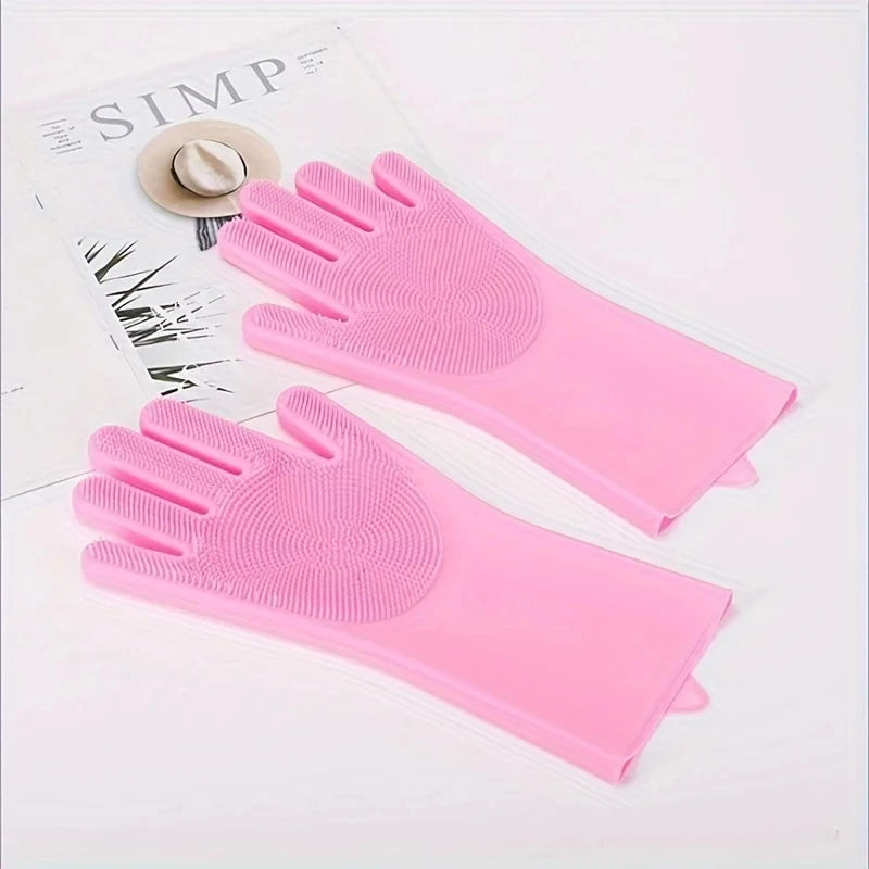 Pet Grooming Bath Gloves