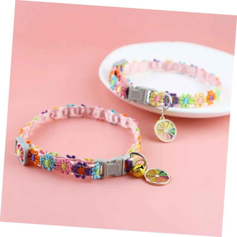 Pet Collar With Bell Cartoon