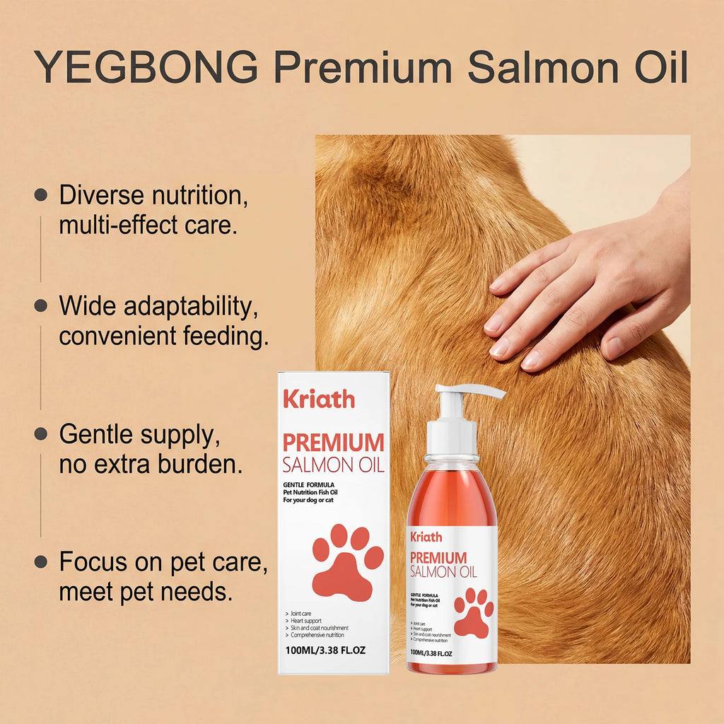 Premium Salmon Fish Oil For Pets