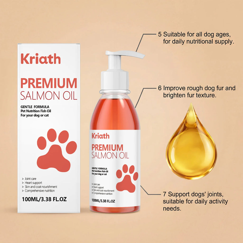 Premium Salmon Fish Oil For Pets