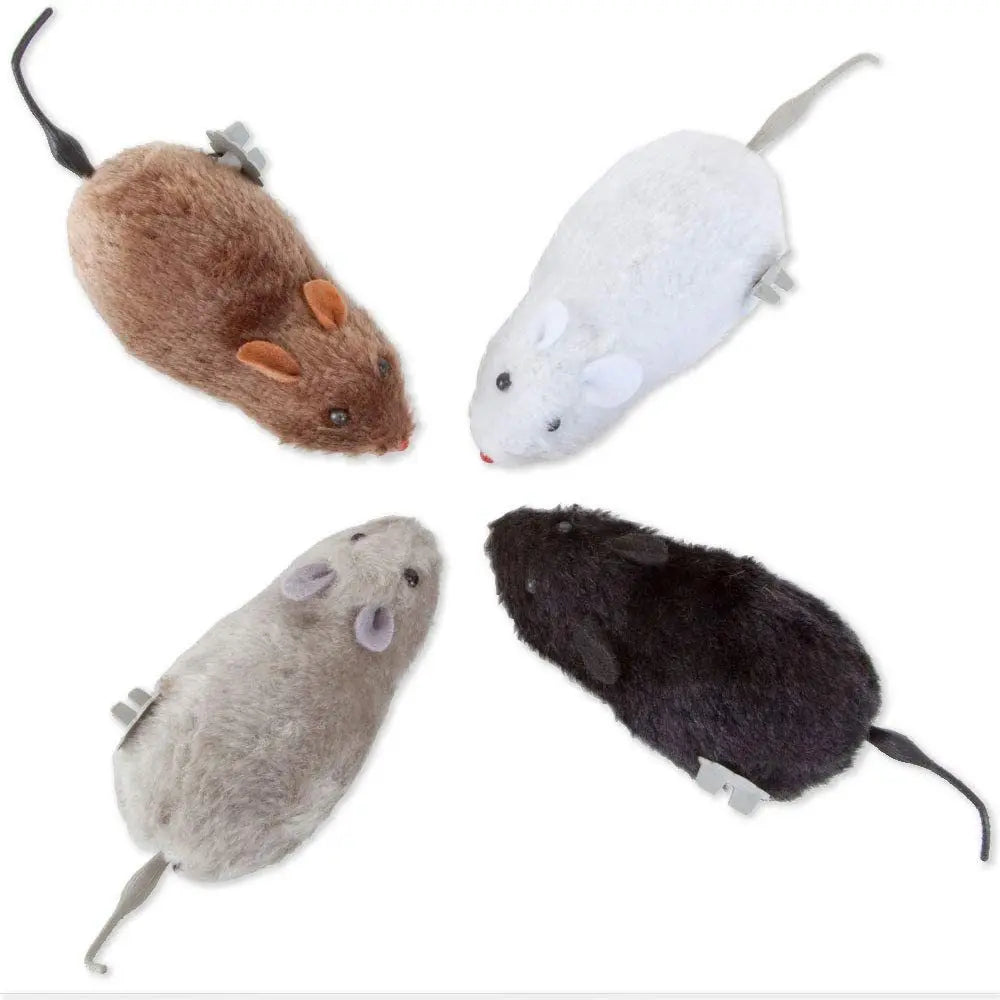 Plush Mouse Running  Toy