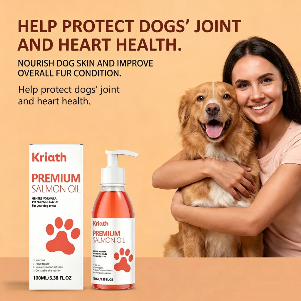 Premium Salmon Fish Oil For Pets