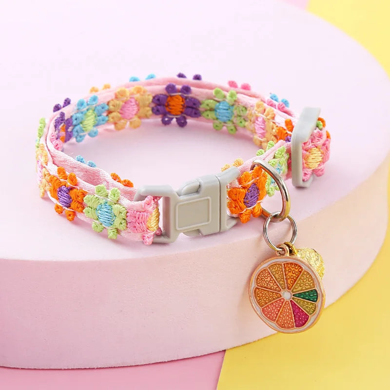 Pet Collar With Bell Cartoon