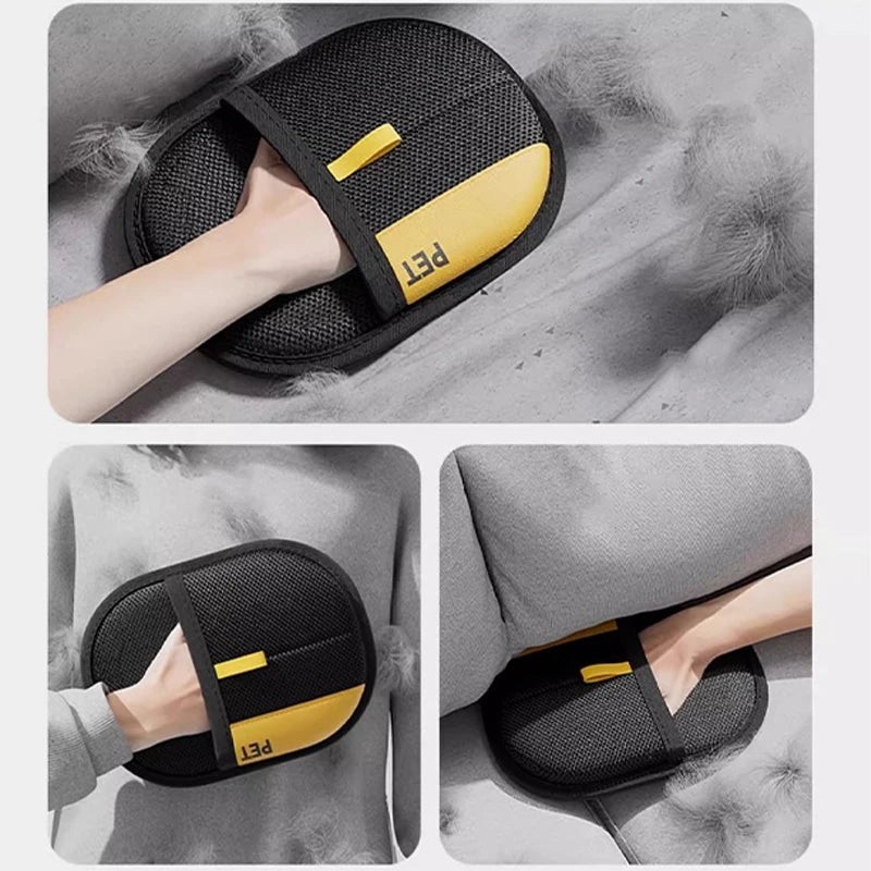 Pet Hair Cleaning And Collection Gloves