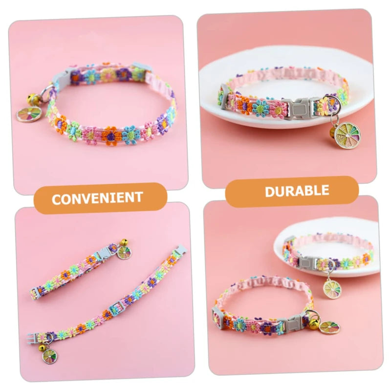 Pet Collar With Bell Cartoon
