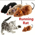Plush Mouse Running  Toy