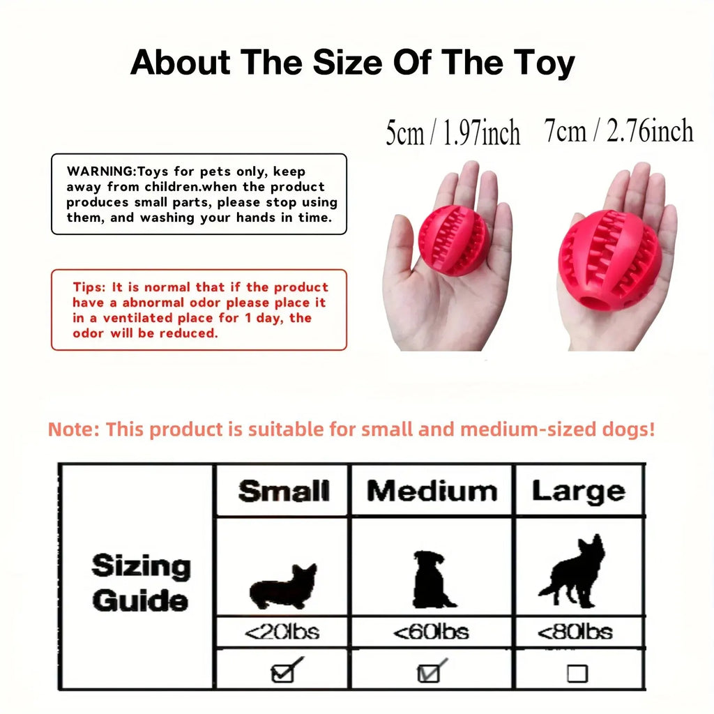 Interactive Treat Ball Toy
