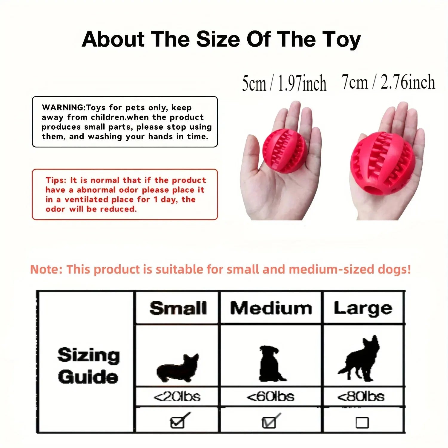 Interactive Treat Ball Toy