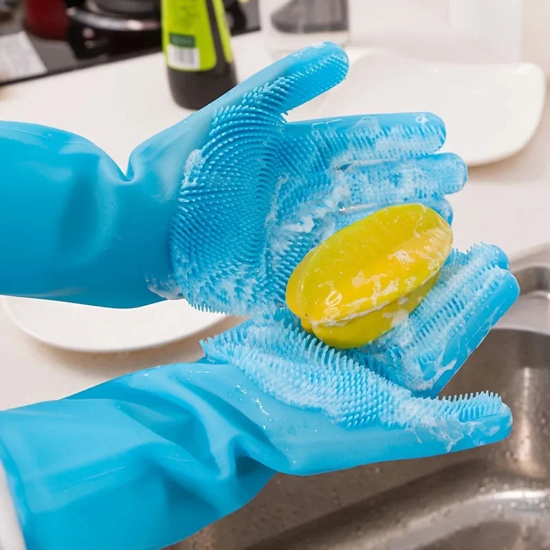 Pet Grooming Bath Gloves