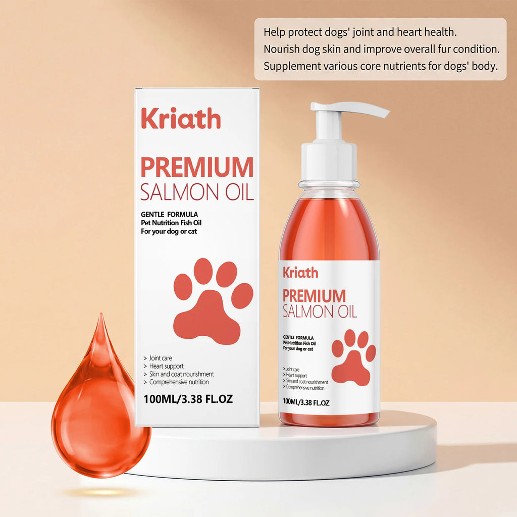 Premium Salmon Fish Oil For Pets